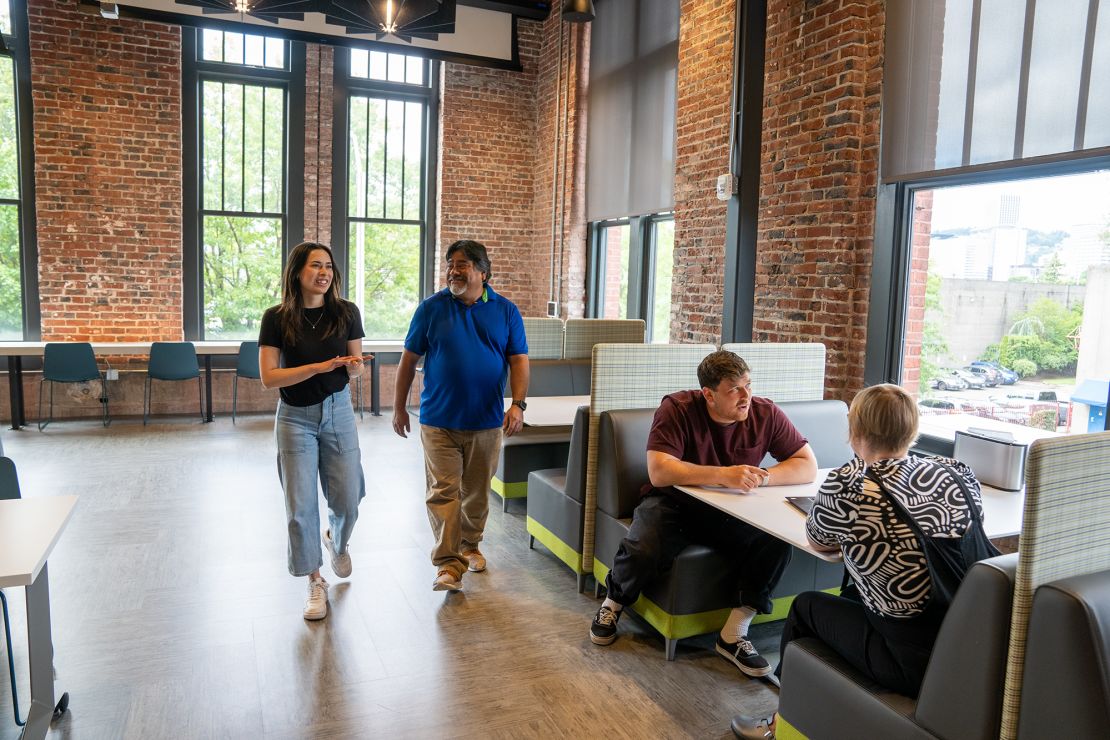 Employees at Autodesk's Portland, Oregon, office in June 2023.